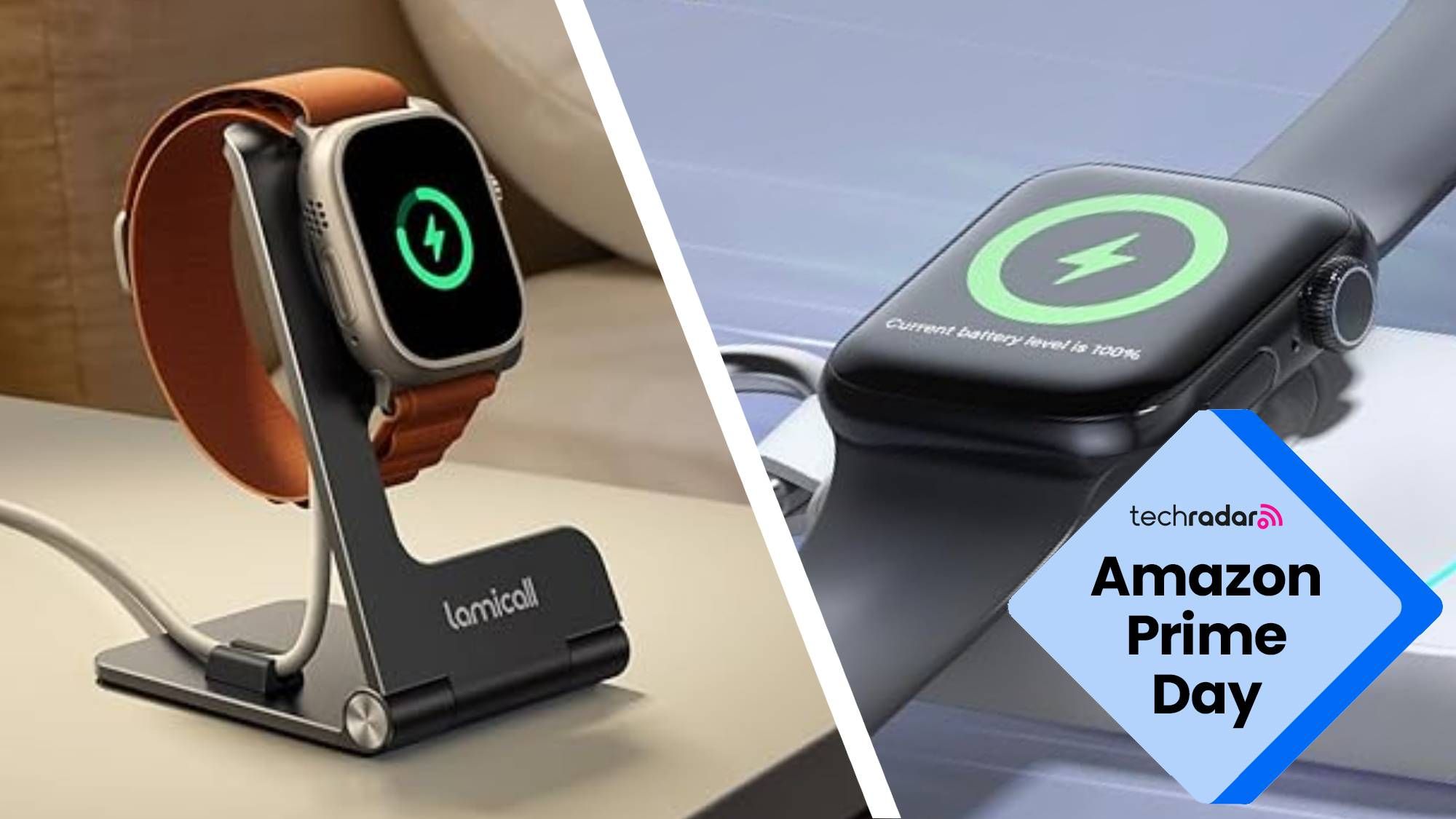 Just added a new Apple Watch to your basket? There are also a shedload of deals on wearable accessories this Prime Day, including portable chargers and watch strap alternatives