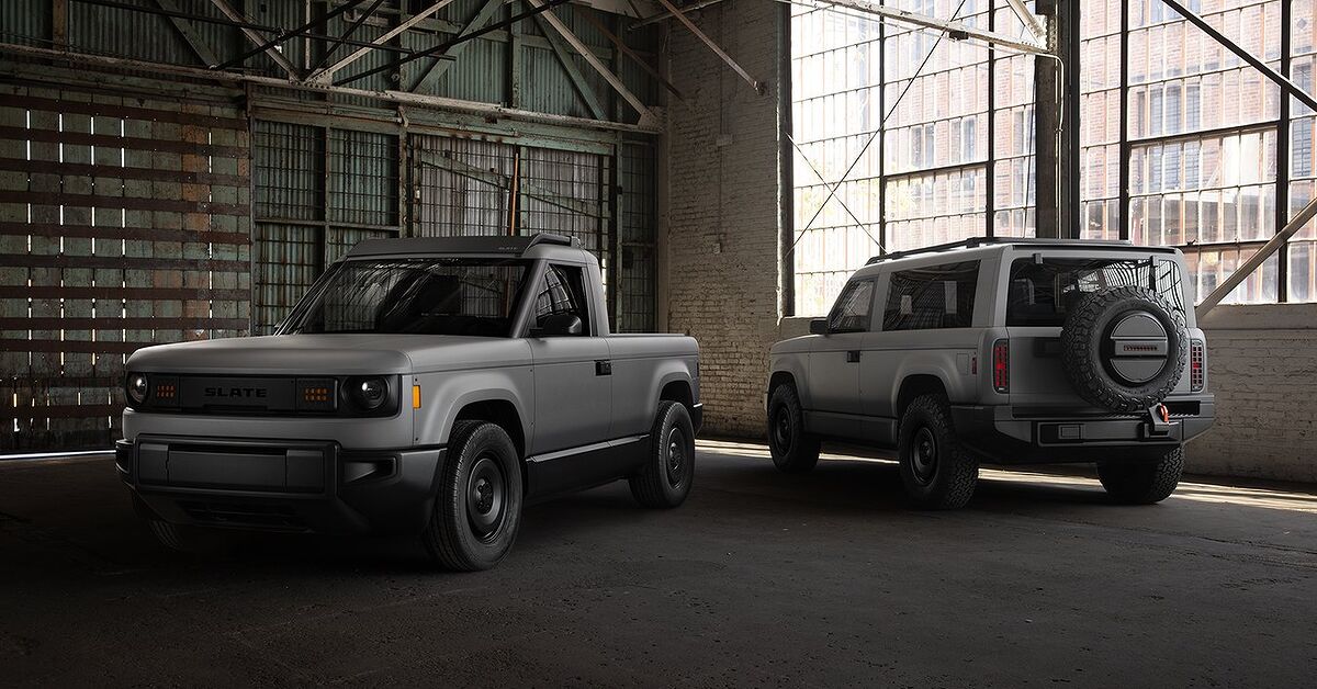 Slate Announces $25K Starting Price for Transformer-Style EV Truck