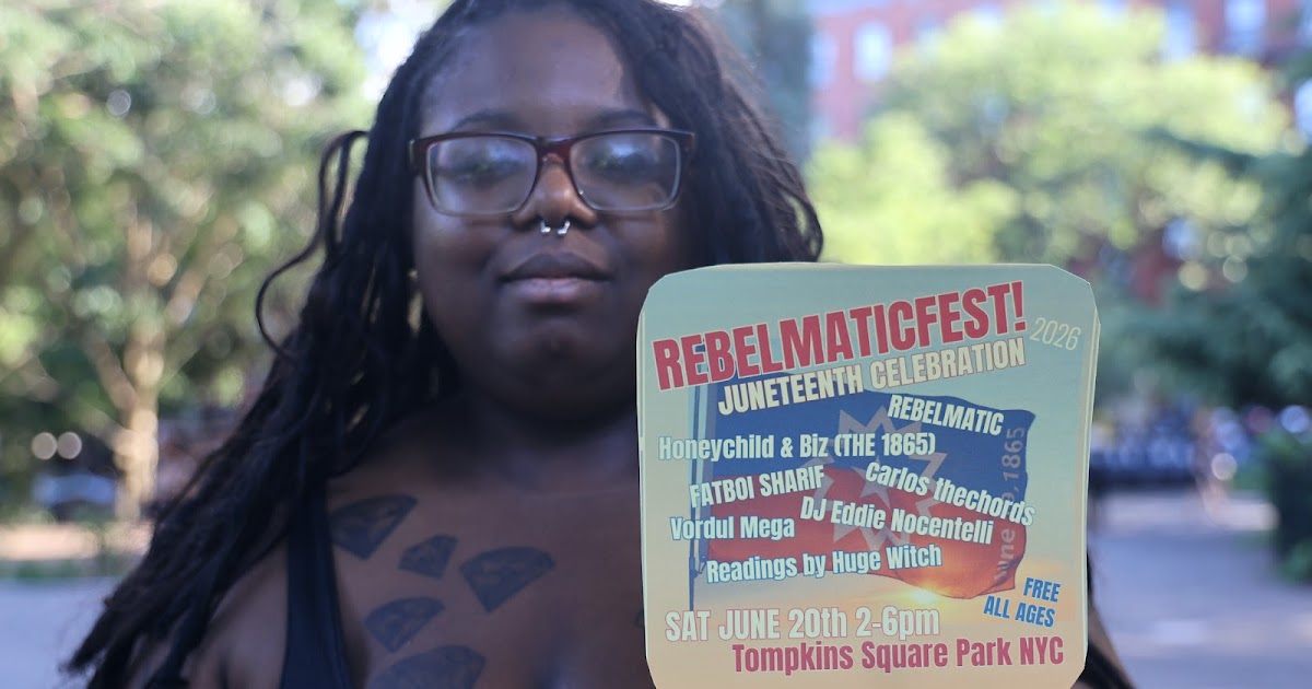 At the Rebelmaticfest in Tompkins Square Park