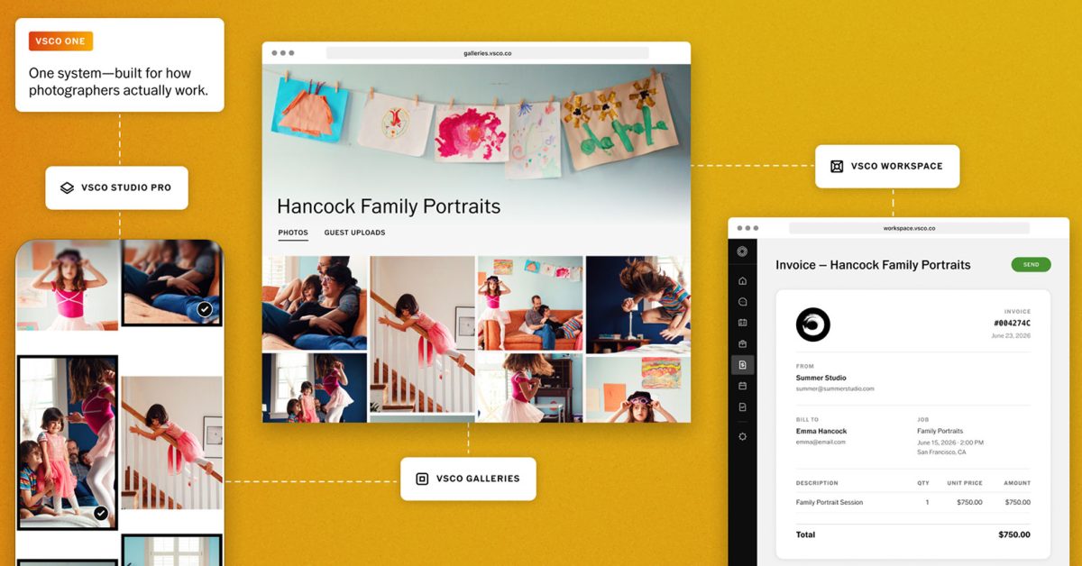 VSCO launches all-in-one platform for professional photographers – 9to5Mac