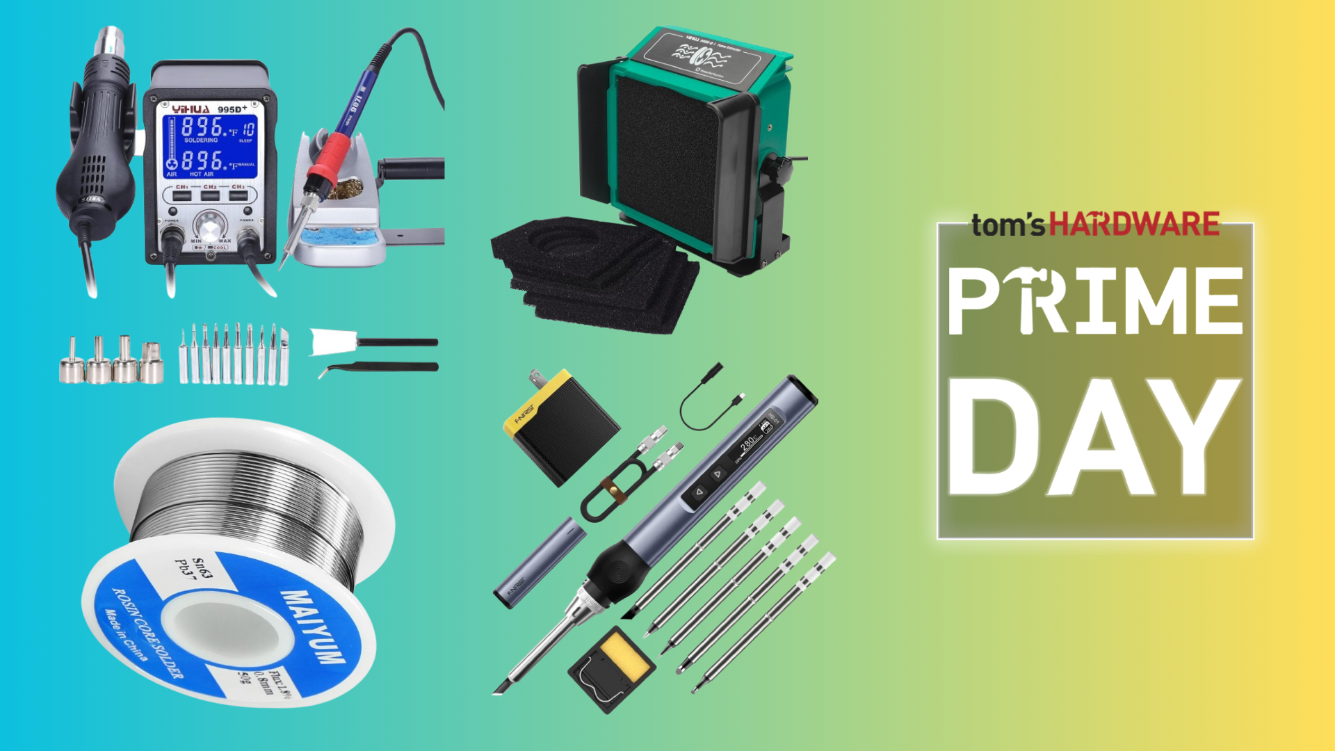 The best Prime Day soldering iron deals for hobbyists and makers right now — take advantage of these limited-time sale discounts on digital irons, premium solder, heat-proof accessories, and more