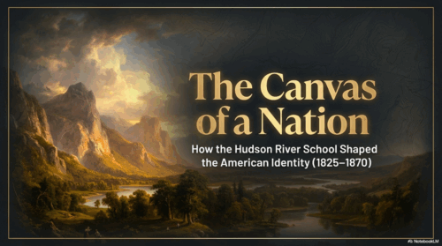 I tried using NotebookLM to create an art history presentation and it built far more than a slide deck