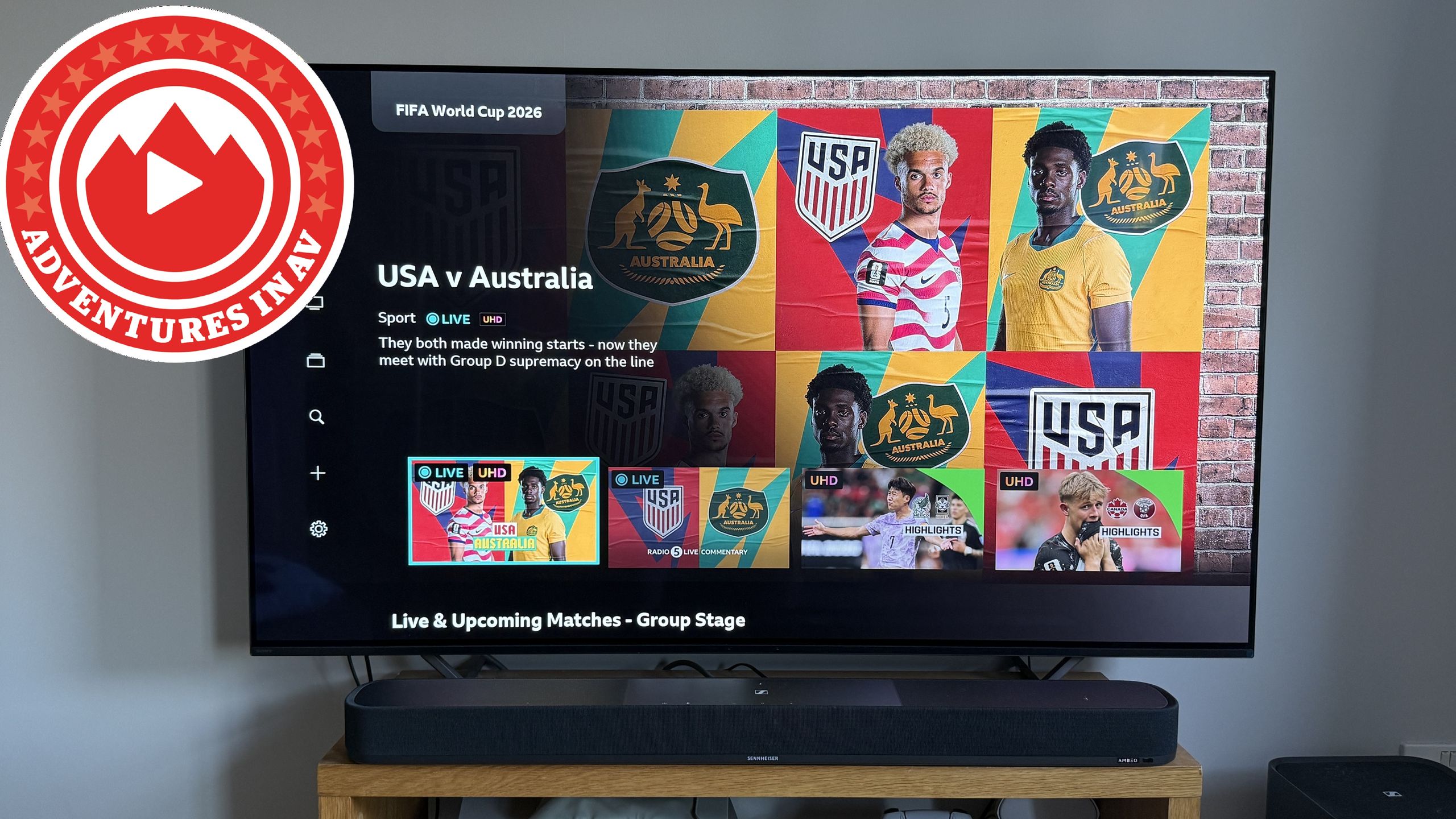 Adventures in AV: The World Cup is making my friends care about 4K – but I’m willing to sacrifice picture quality for this spoiler-killing upgrade
