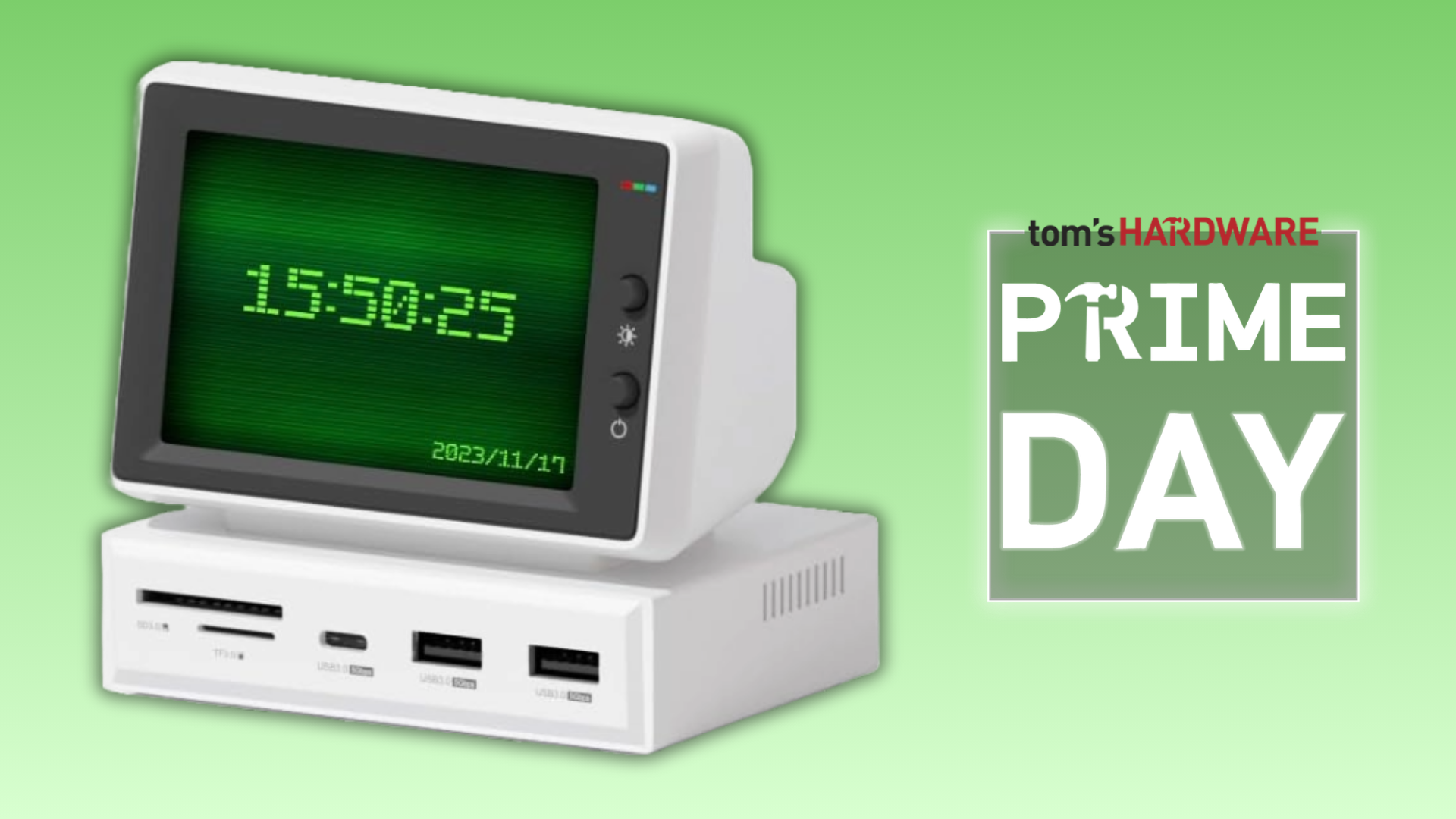 This $79.99 mini LCD screen is the ultimate retro PC gadget and it’s on sale at its lowest-ever price — 3.5-inch IPS display includes multiple USB ports and an SD card reader to upgrade your desk setup