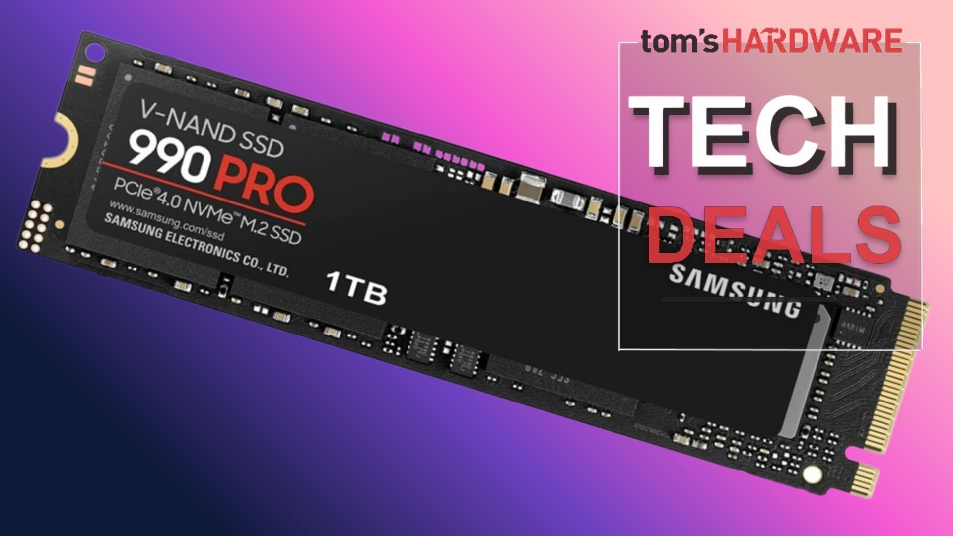 Fight the price rises on SSDs with this 31% saving on Samsung’s brilliant 1TB 990 Pro SSD — now $219 at Amazon, lowest price since April