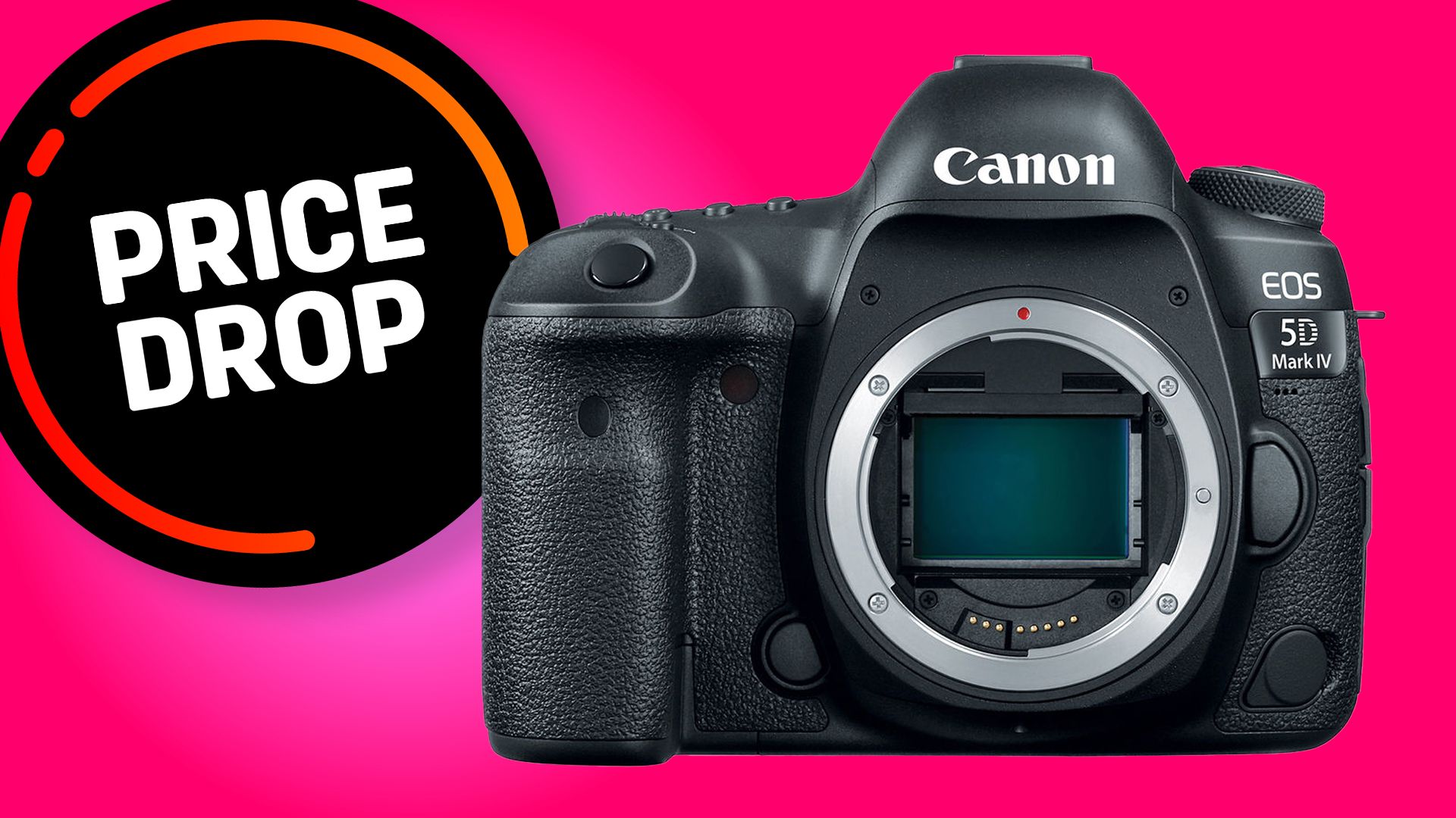The Canon EOS 5D Mark IV crashes to $1,799 in this huge Prime Day deal