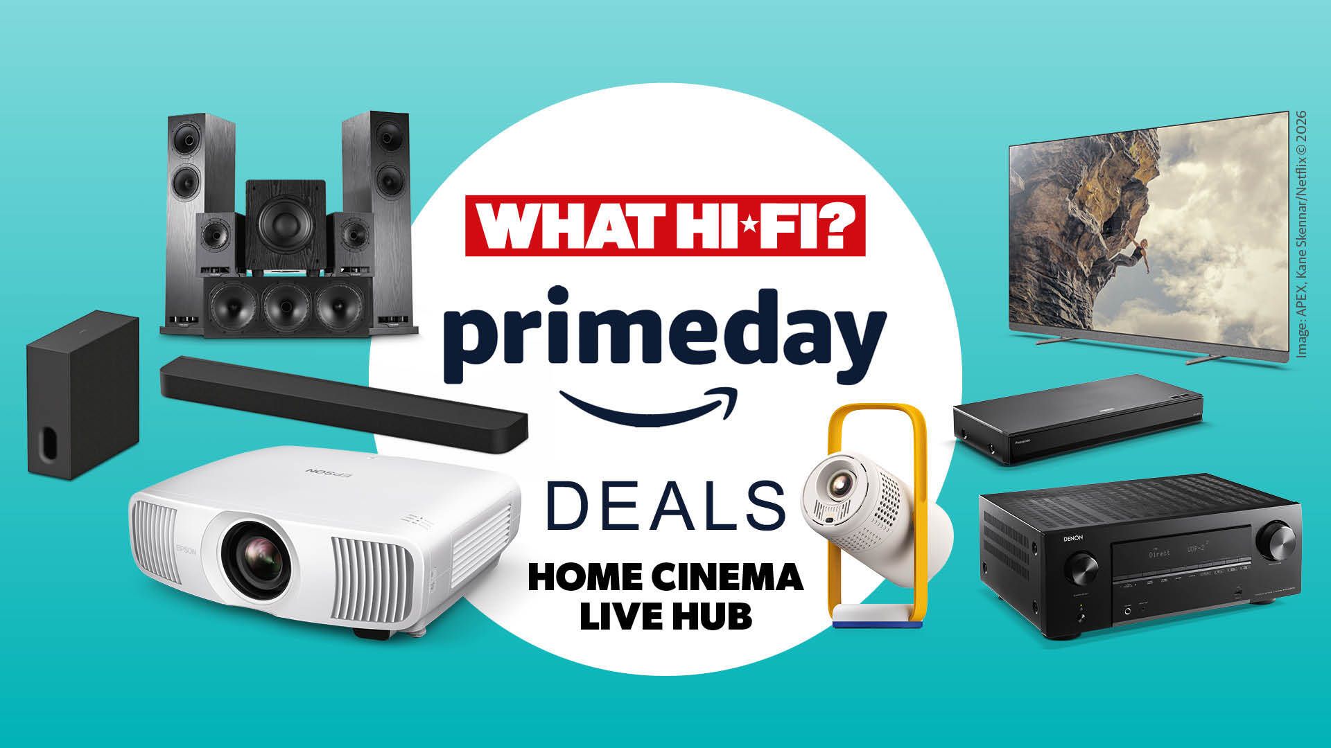 Prime Day 2026 LIVE: our home cinema experts’ picks of the best OLED TV, Dolby Atmos soundbar, projector deals and more