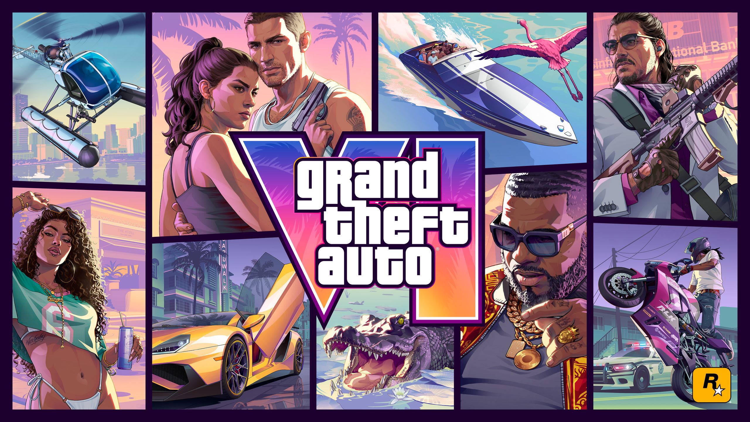 New GTA 6 trailer officially reveals cover art — and it looks pretty slick