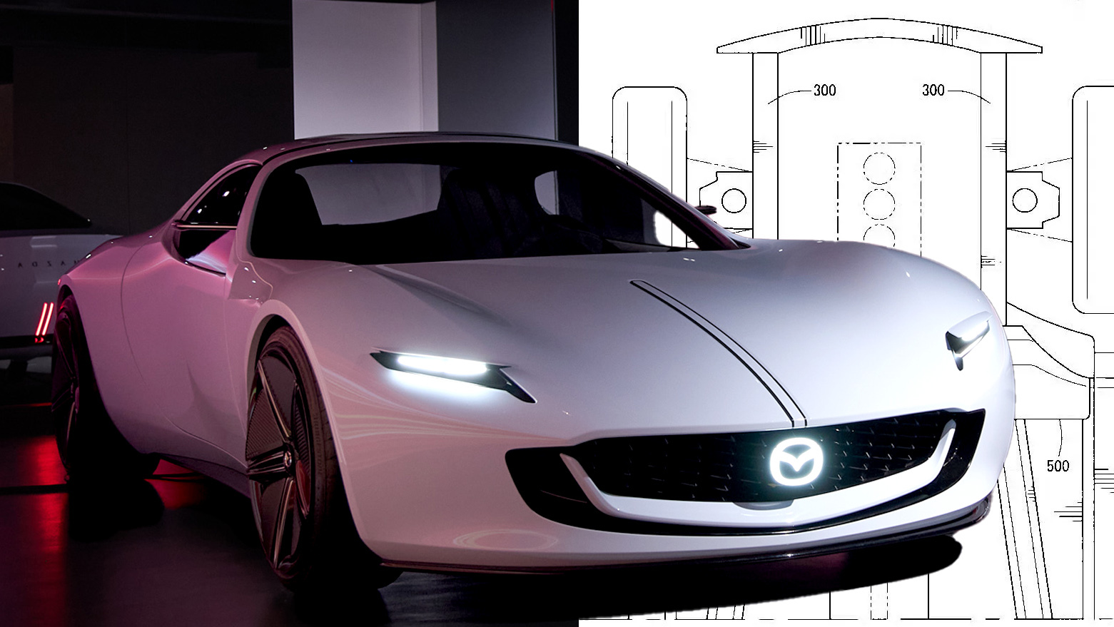 Mazda’s New Sports Car Patents Show Butterfly Doors And No Rotary | Carscoops