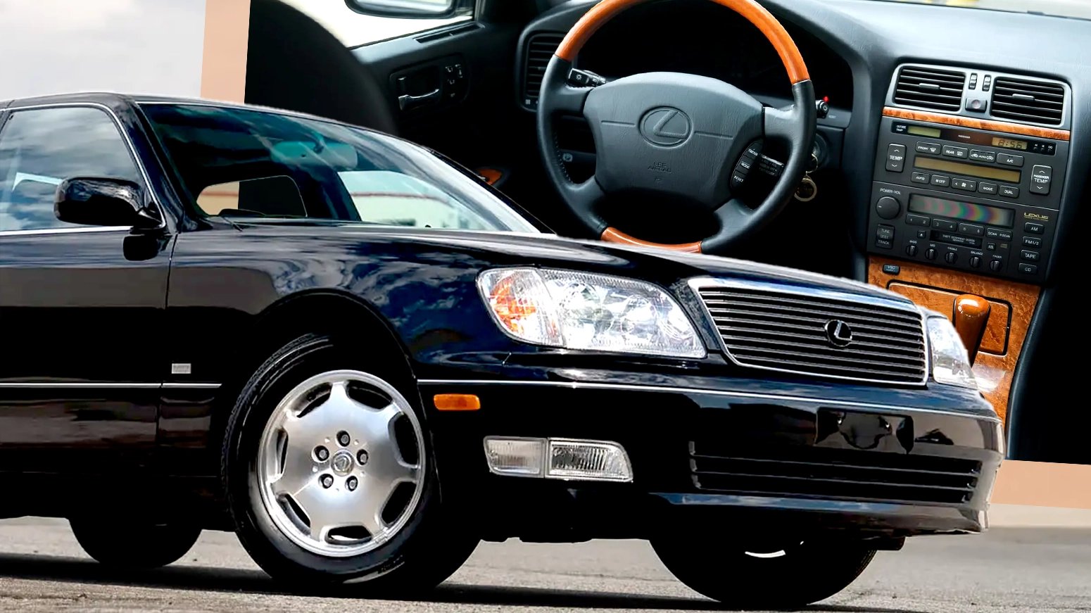 This 1,500-Mile Lexus LS400 Never Learned How To Spy On You | Carscoops