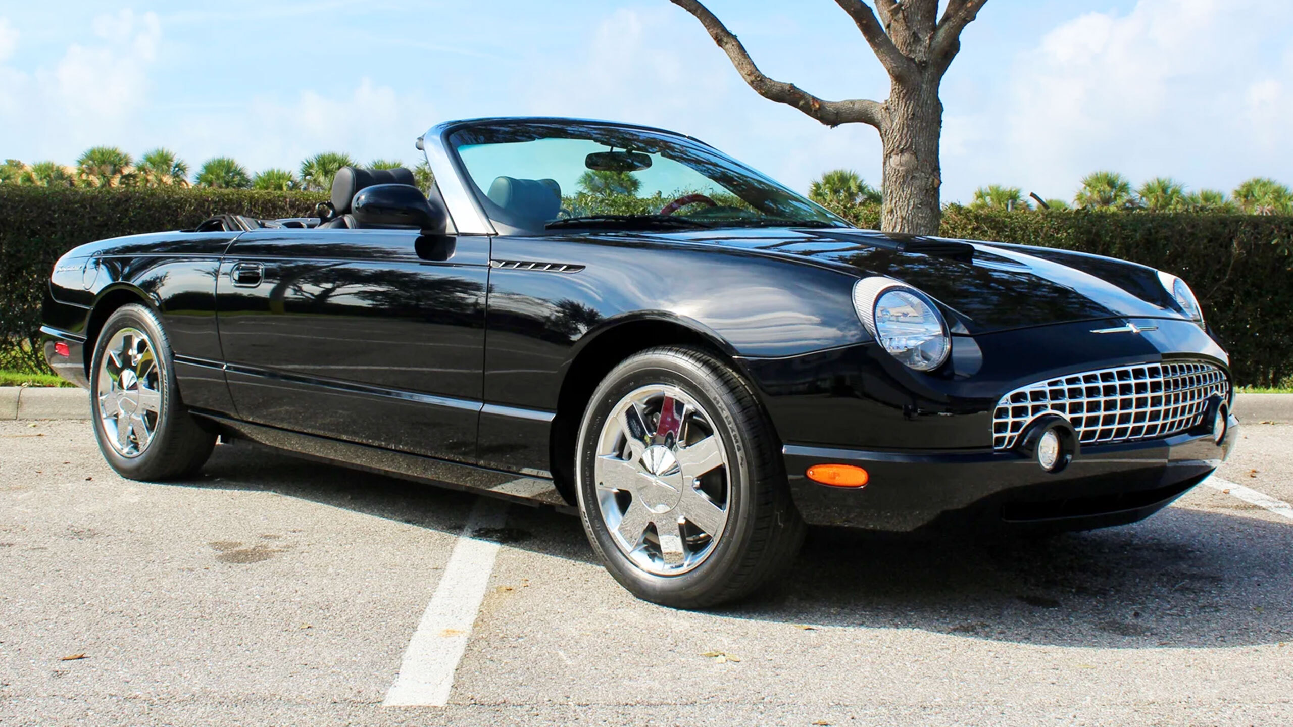 This 15-Mile Ford Thunderbird Has Been Sitting Since 2002 And Costs Half What It Did New | Carscoops