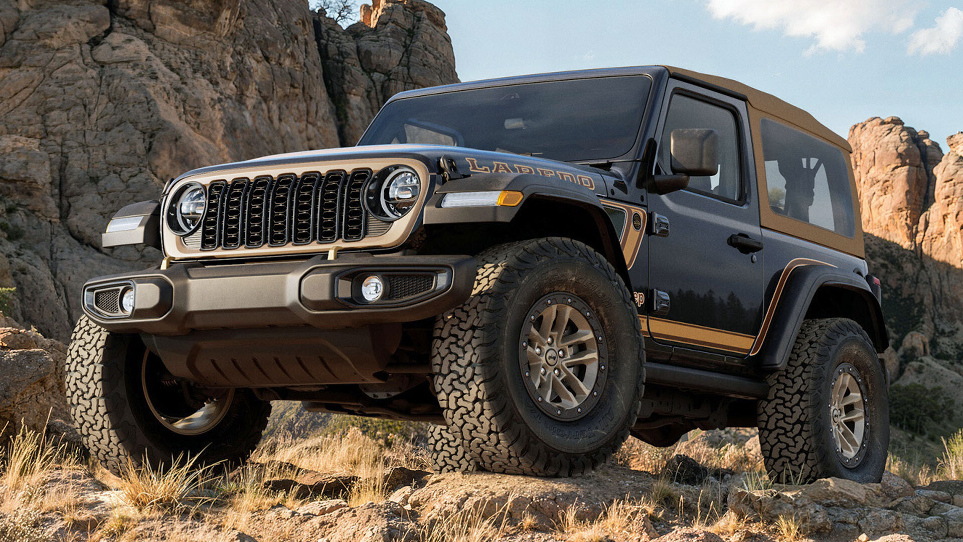 Jeep Wrangler Laredo Returns With 35s And A Desert Vibe | Carscoops