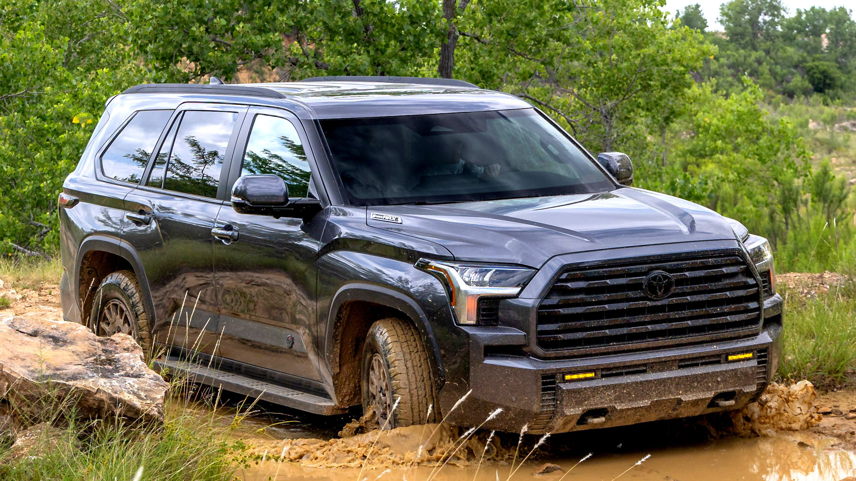 2027 Toyota Sequoia Gets Bigger Screens And Its First Trailhunter Trim | Carscoops