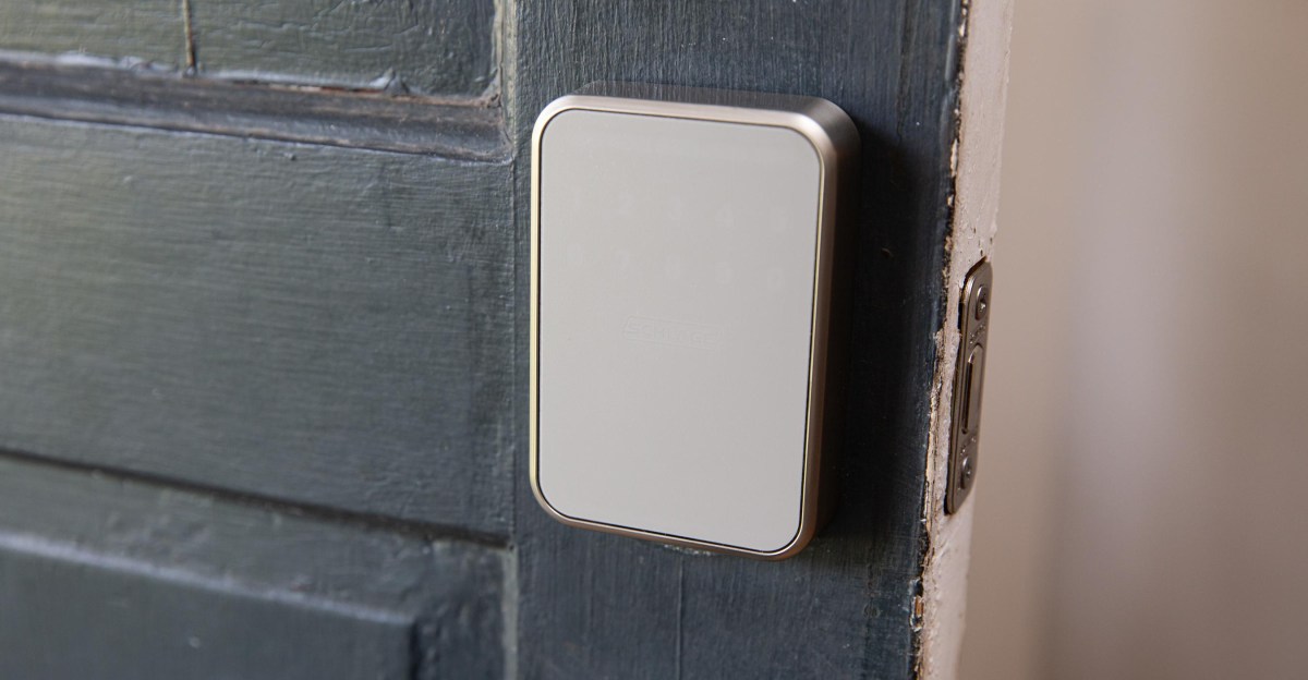 Schlage’s Sense Pro unlocks the door so I don’t have to