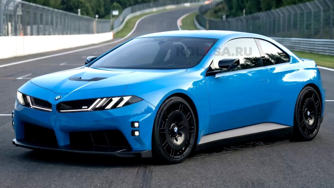 BMW’s Electric M4 Coupe Imagined With 1,000 HP Before It Exists | Carscoops