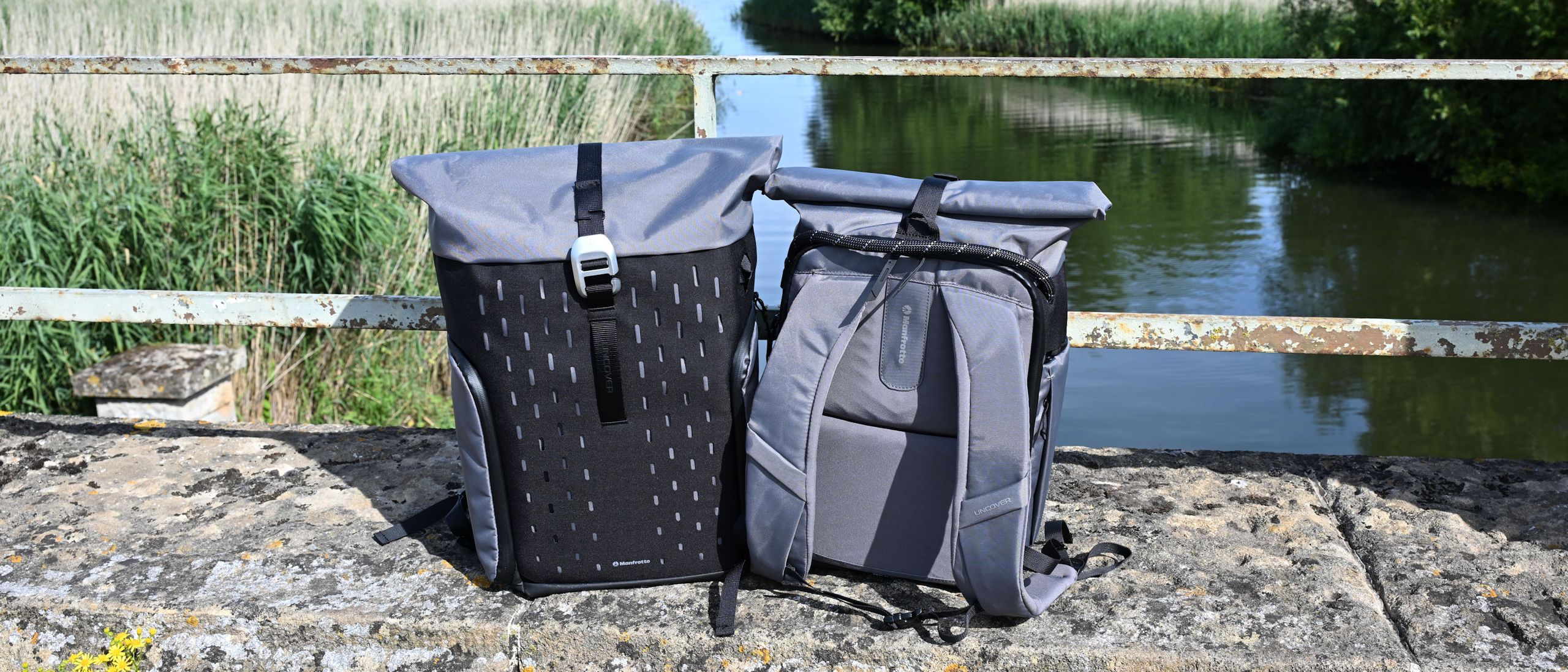 These Manfrotto Uncover Backpacks are adaptable and expandable