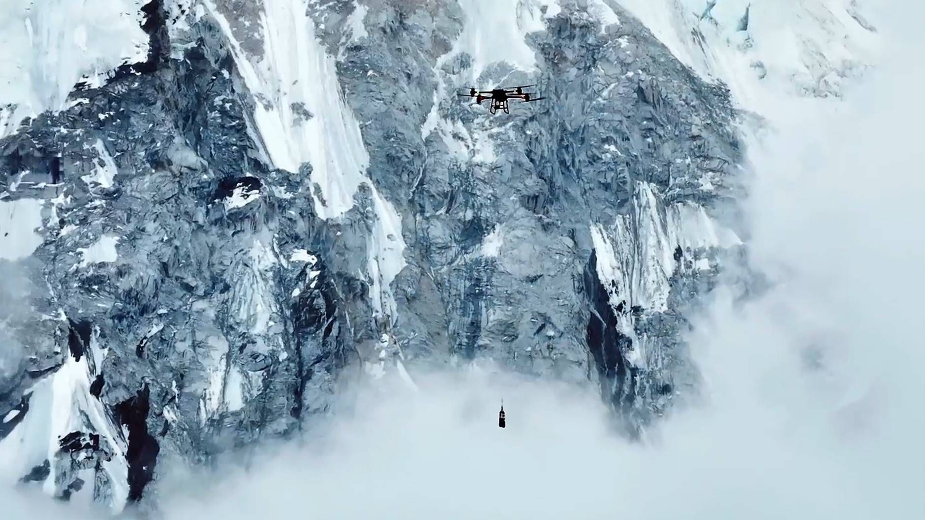 DJI drones are cleaning up Mount Everest — and sparing Sherpas a deadly eight-hour icefall trek
