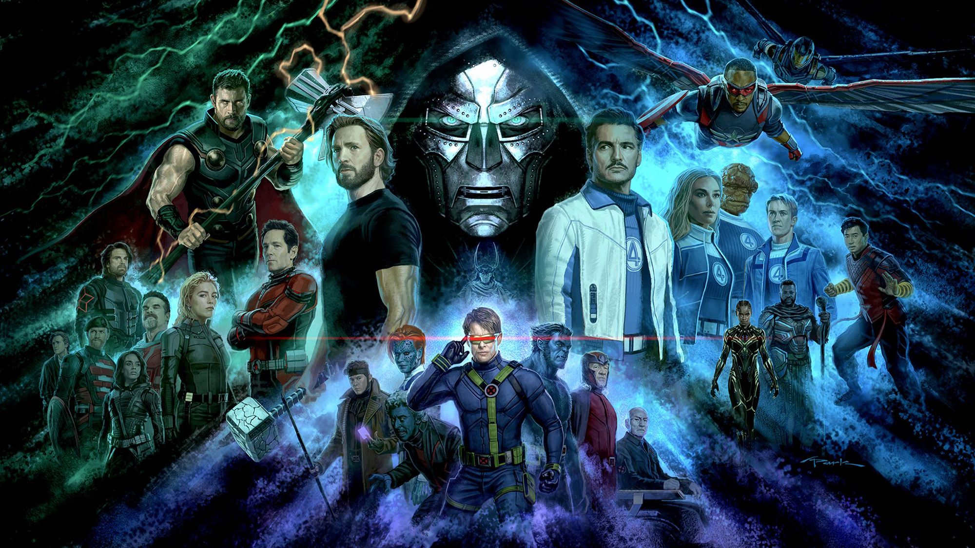 Marvel reveals sprawling new artwork for ‘Avengers: Doomsday’ that gives us a fresh look at Robert Downey Jr’s Doctor Doom — but I can’t understand why one MCU hero has been left out