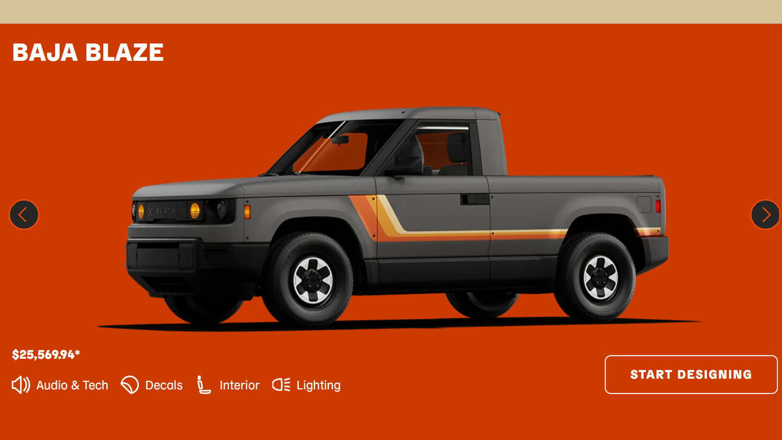 Slate’s $25K EV Truck Adds Themed Starter Packs Without Blowing Past $29K | Carscoops