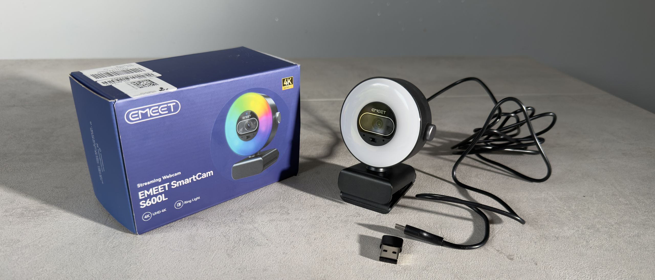 The Emeet SmartCam S600L review: Is it a webcam? Is it a ring light? Actually, it’s both!