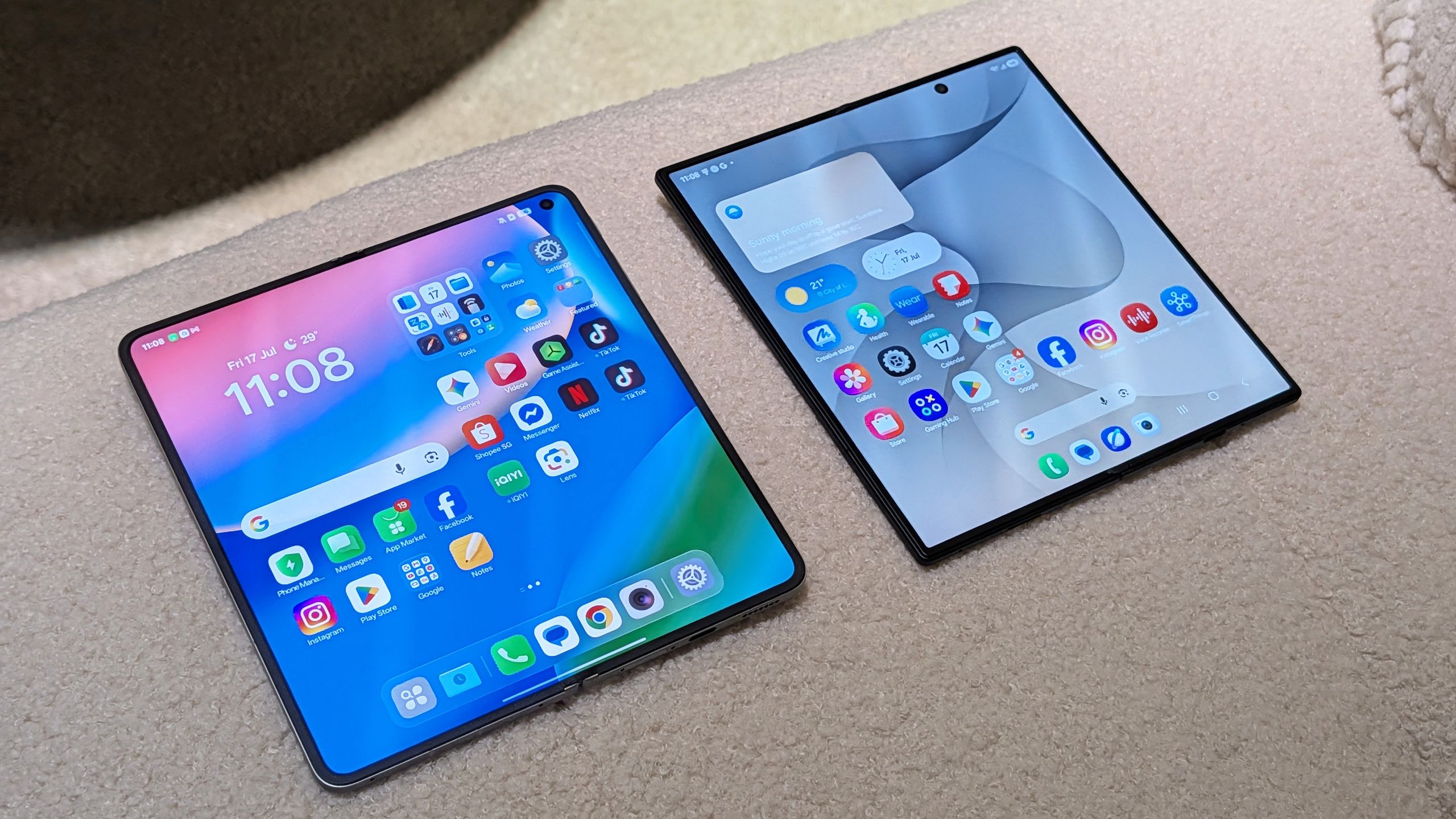 Samsung Galaxy Z Fold 8 Ultra vs Oppo Find N6 hinge comparison — there’s still a clear winner