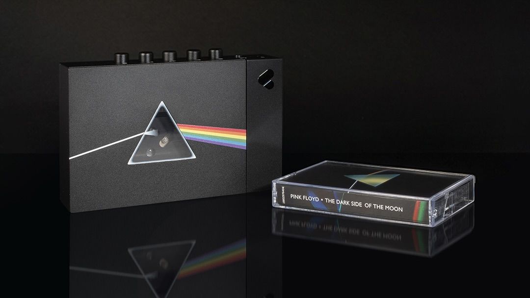 Rewind to the 1970s with this Pink Floyd, The Dark Side of the Moon, cassette player boxset