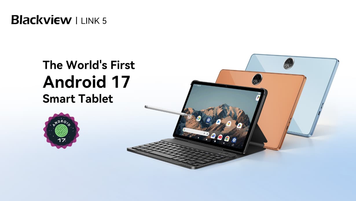 Blackview Unveils LINK 5, the World’s First Smart Tablet Powered by Android 17