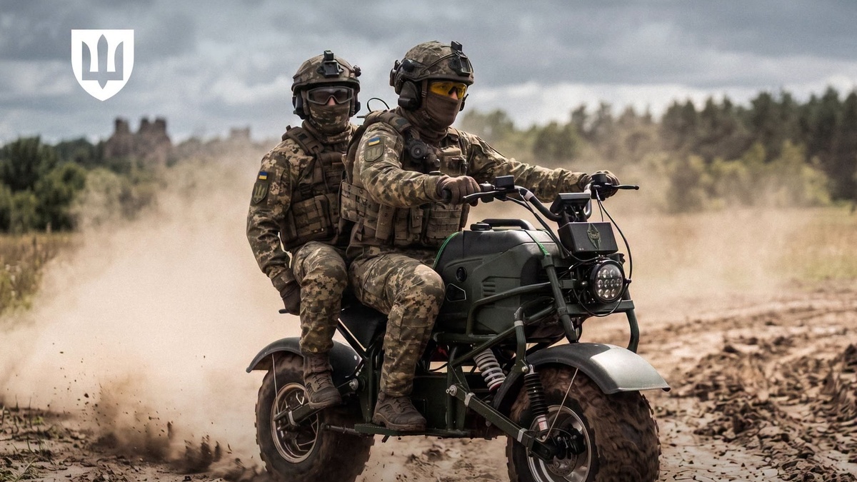 Ministry of Defense approves MUL.E all-wheel-drive electric motorcycle for AFU