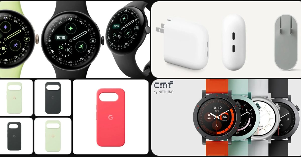Deals: Pixel Watch 4 up to $192 off, Google’s dual-port 67W Flex Charger 25% off, Nothing CMF watches from $39, more