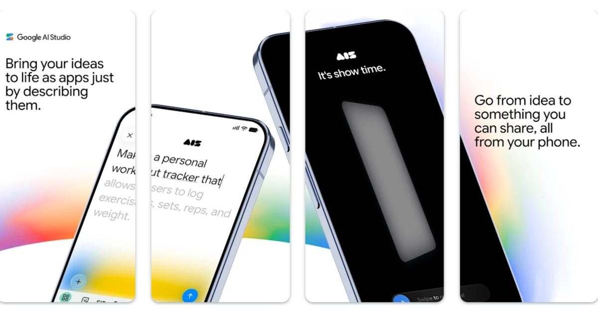 Gemini will create mobile & desktop apps in the future as AI Studio for Android, iOS is canceled