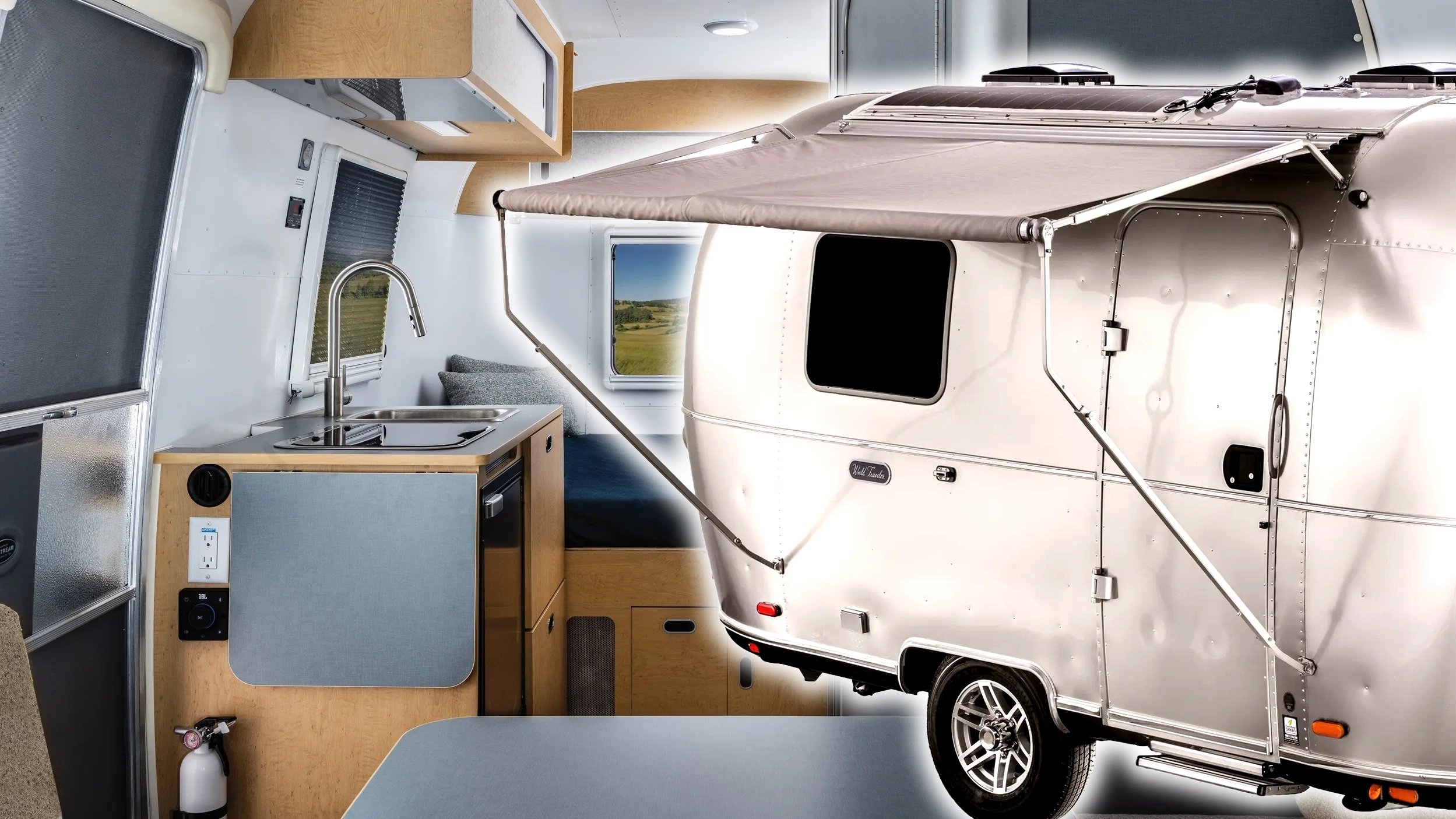 Airstream’s New Baby Camper Fits A Kitchen And A Bed For Two Into 17 Feet | Carscoops