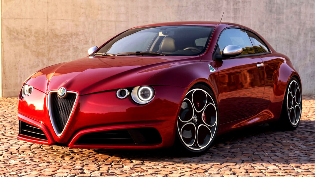 I Gave Alfa’s Last Busso V6 Coupe A Digital Restomod, Then Let The Purists Judge It | Carscoops