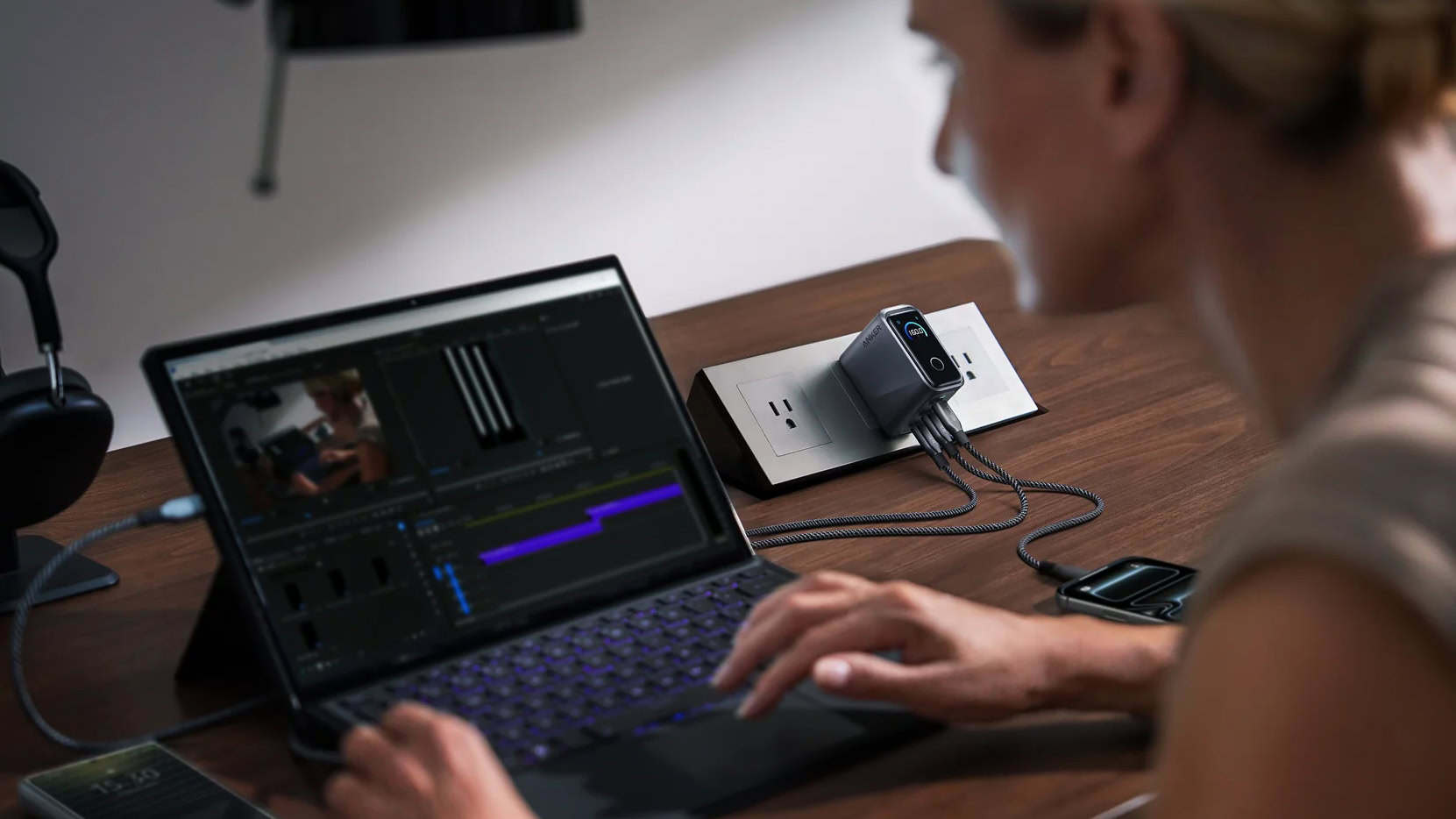 The highly rated Anker Prime 160W GaN charger falls to just $99.99 on Amazon