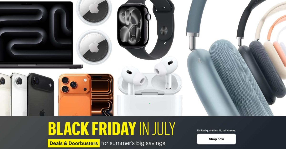 Best ‘Black Friday in July’ Apple deals: $500 off MacBook Pro, $100 off AirPods, more – 9to5Mac