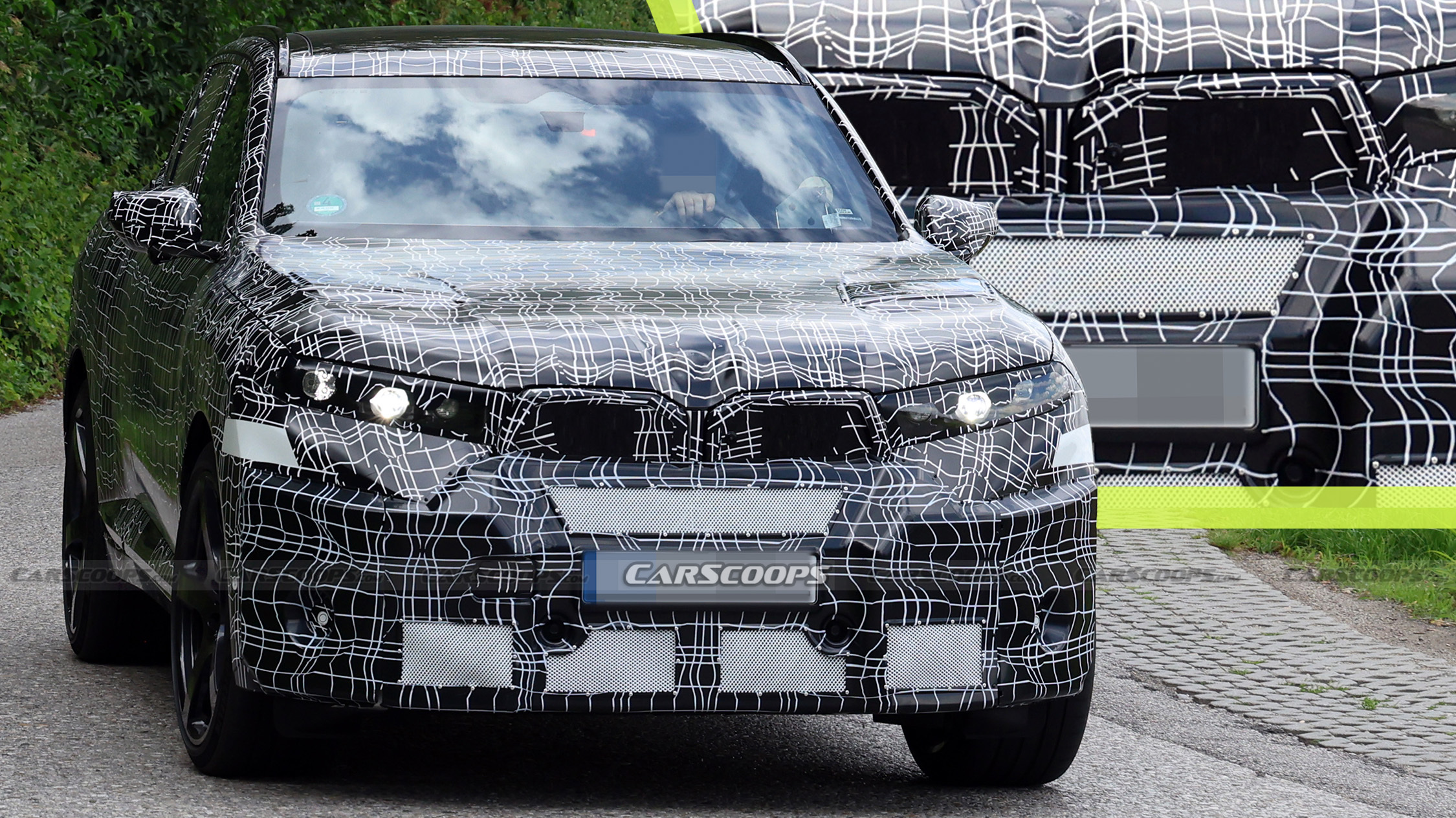 BMW Is Turning The Electric iX5 Into An X5 M And Here’s The Grille To Prove It | Carscoops