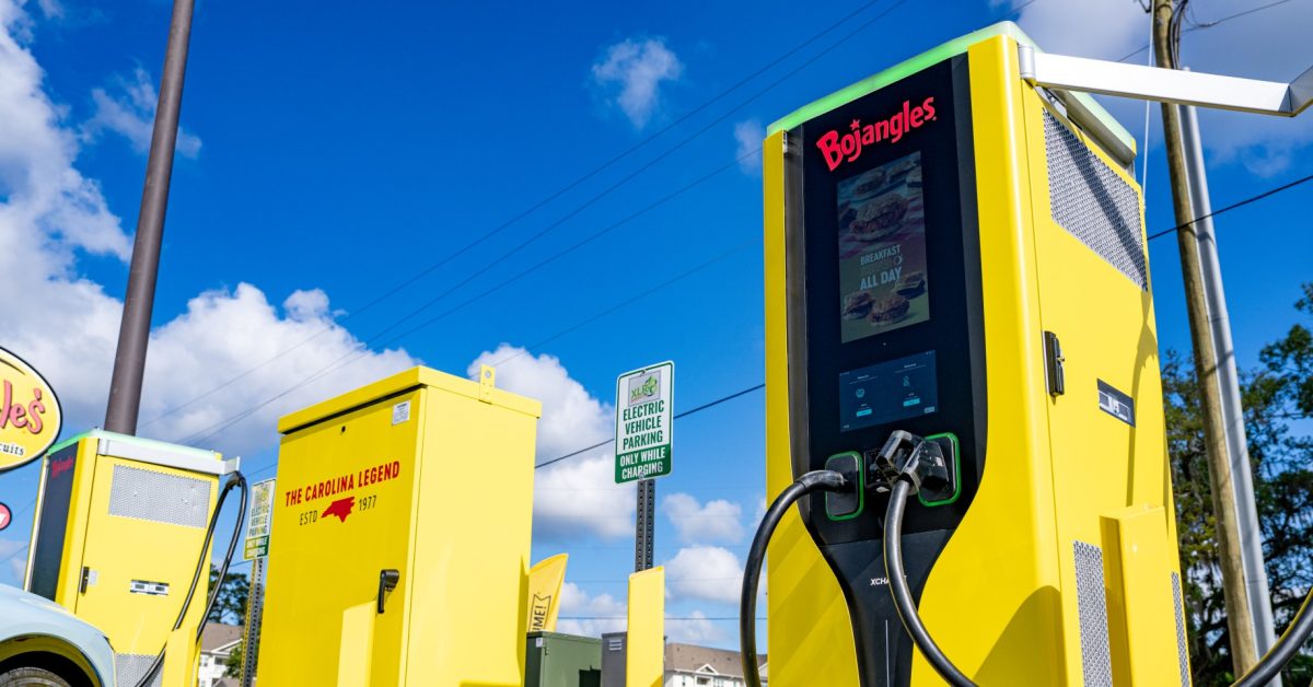 Now Bojangles wants EV drivers to fast charge while they eat