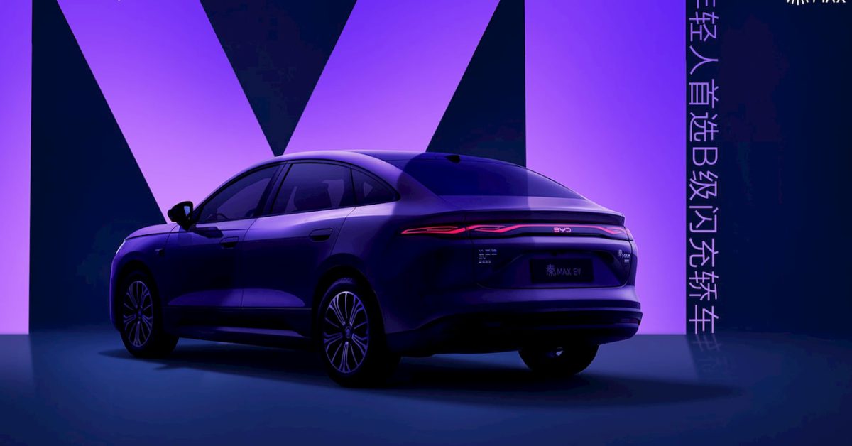 BYD reveals new Qin Max EV with Flash Charging aimed at young buyers