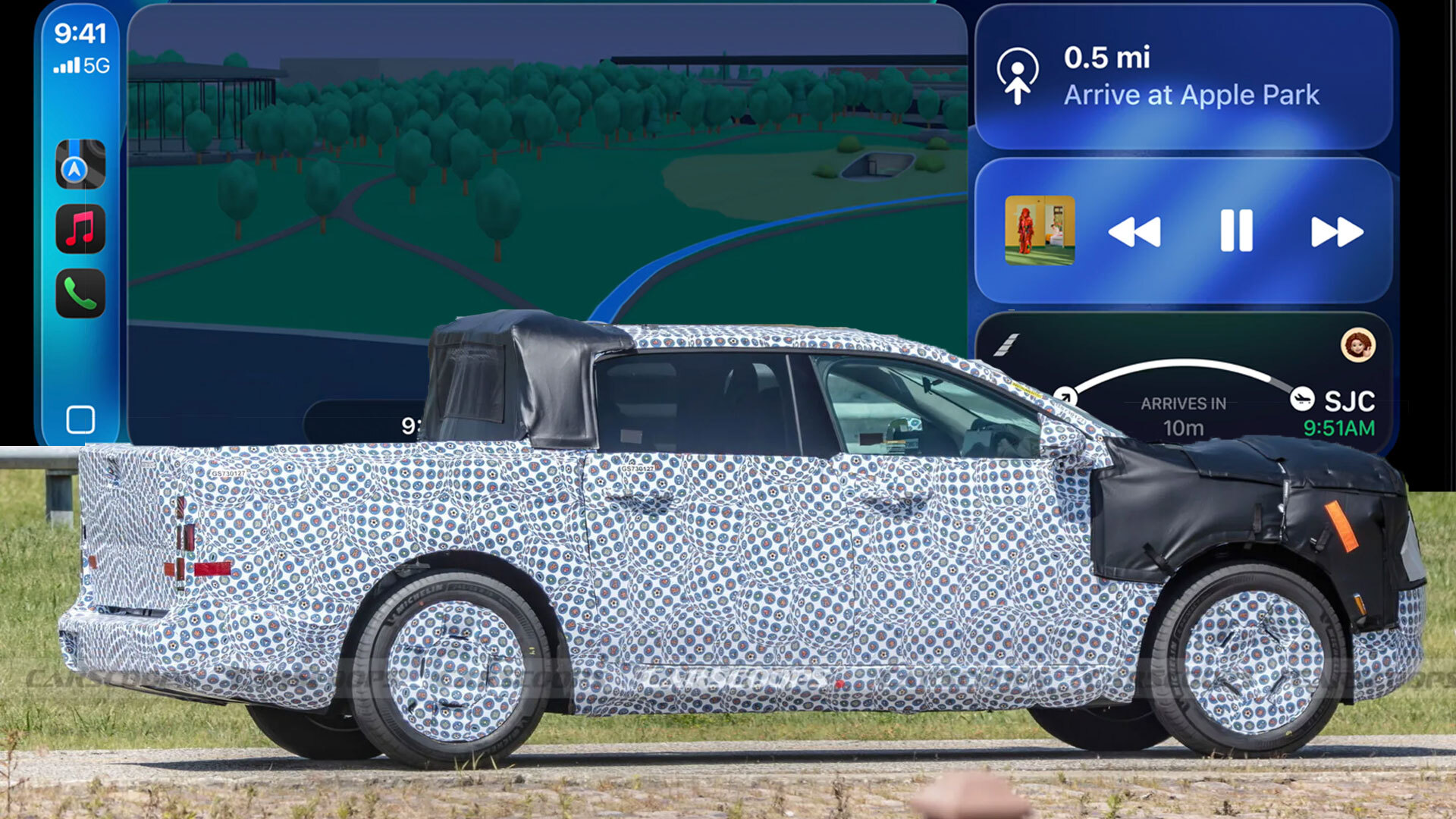 Ford’s $30K Electric Truck Will Run Apple Maps, Not Google | Carscoops