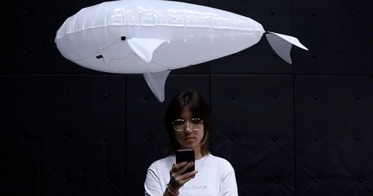 This floating AI robot looks like it escaped a Studio Ghibli film, and that’s exactly the point