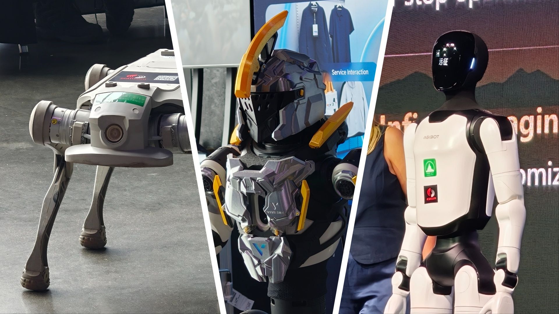 Gundam suits, backflips, and a robot Harry Kane — I met Agibot’s ‘humanoids’ up close, and couldn’t believe my eyes