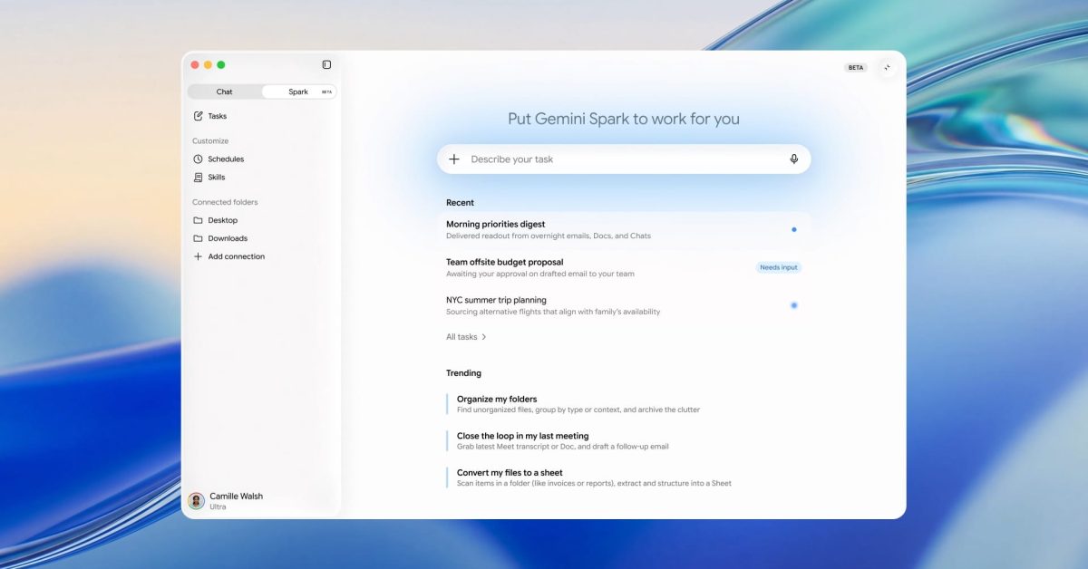 Gemini Spark rolling out to Google AI Pro users in the US