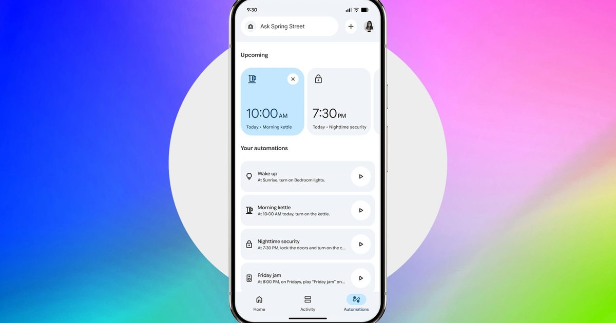 Google Home’s latest update makes it easier for you to start using automations