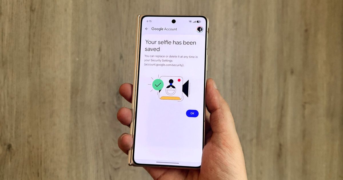 How to set up selfie video sign-in for your Google account
