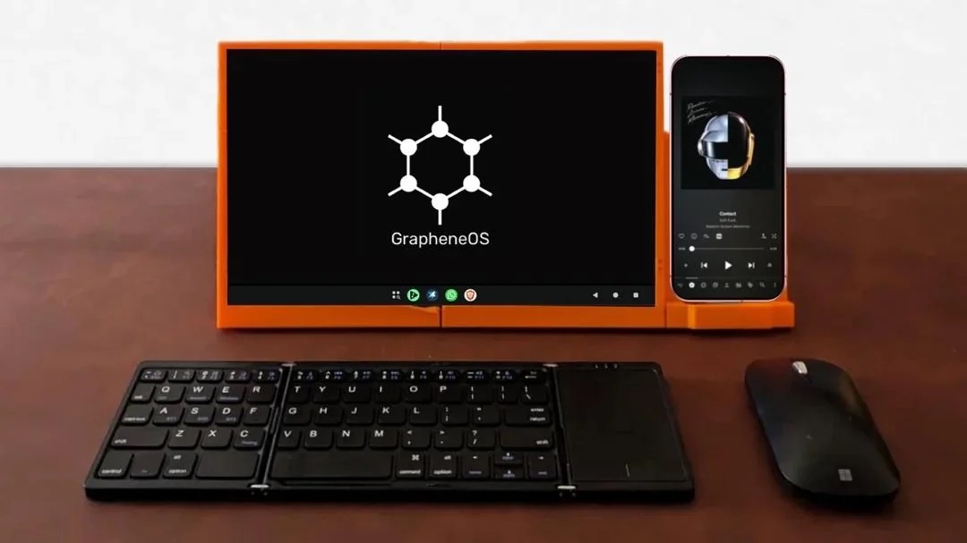 This GrapheneOS lapdock turns a Pixel 9 into the laptop Google never made