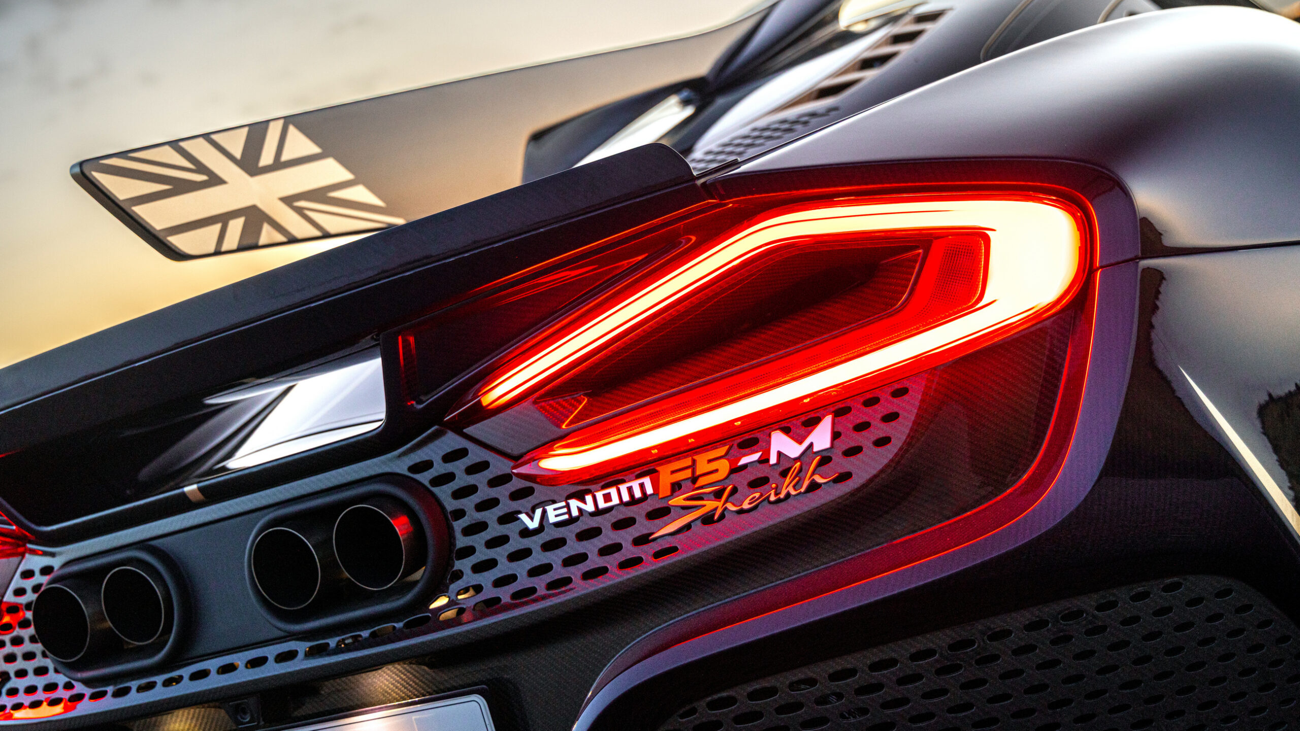 Hennessey’s First Venom F5-M Customer Put A Gold Badge Up Front And His Name On The Back | Carscoops