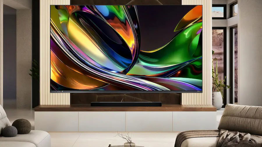 Score a massive $1,000 discount on the latest 85-inch Hisense UR8 RGB MiniLED TV