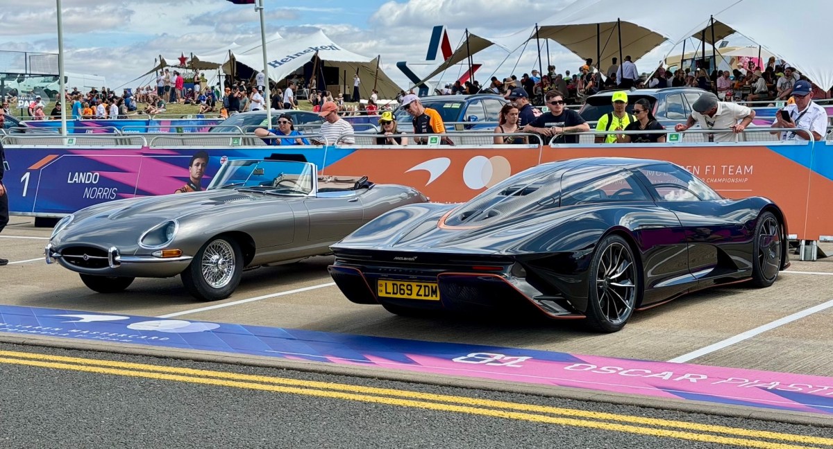 Here’s a Peek at the F1 Drivers’ Parking Lot in Silverstone