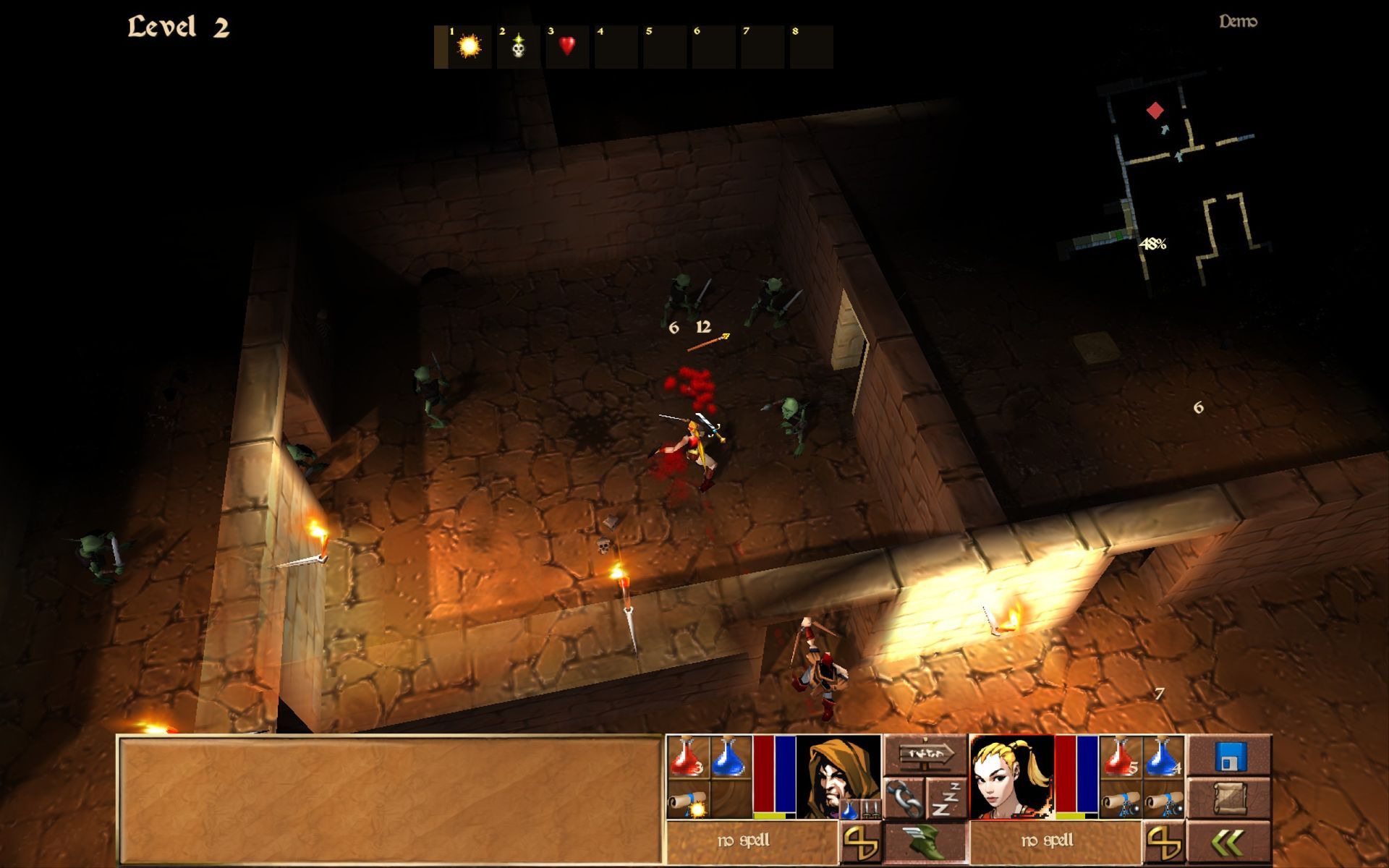 If you miss the straightforward action RPGs of the past, try the generous demo for Darkstone Restoration