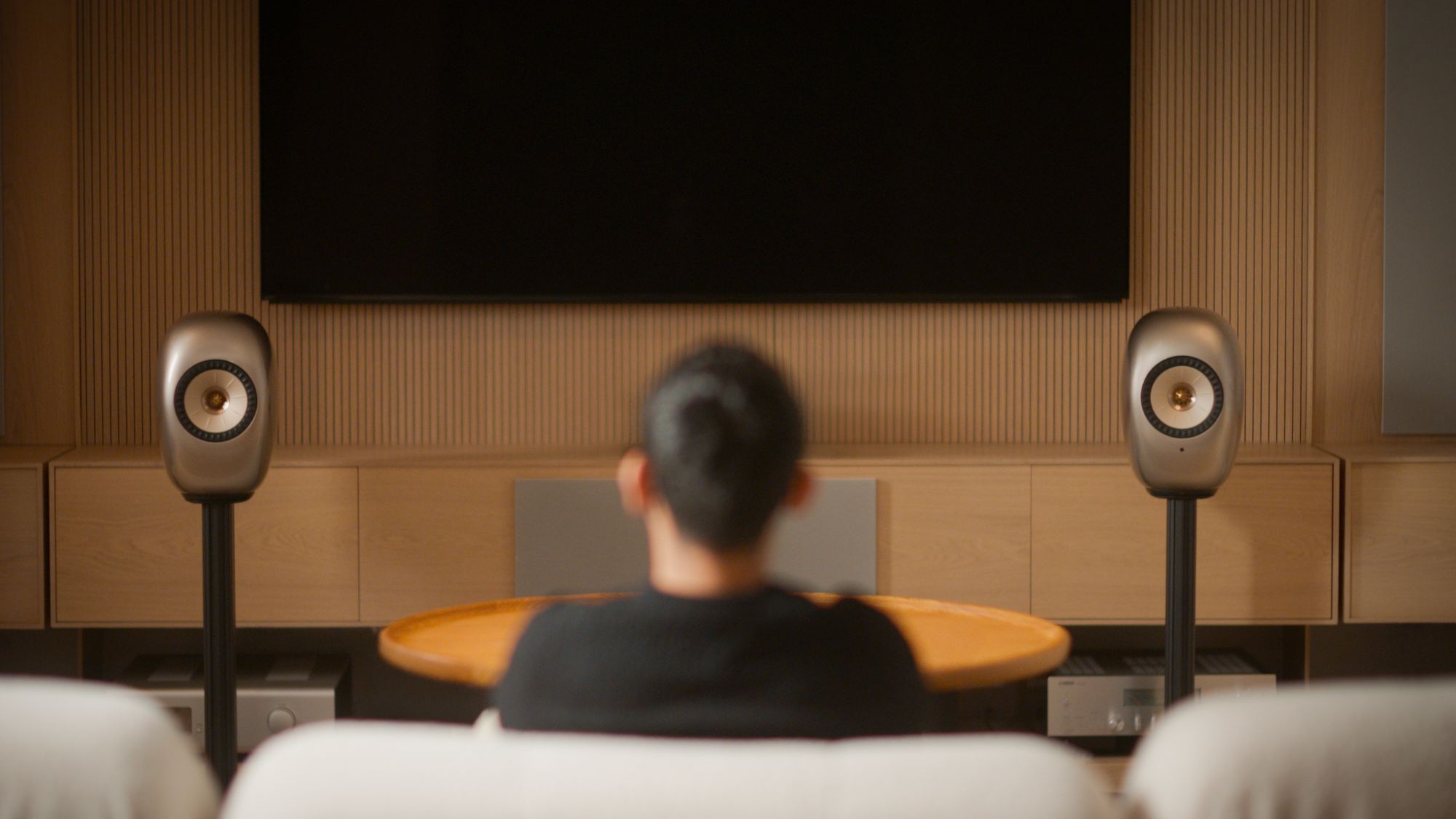These luxury KEF Hi-Fi speakers are built to impress your ears and your eyes