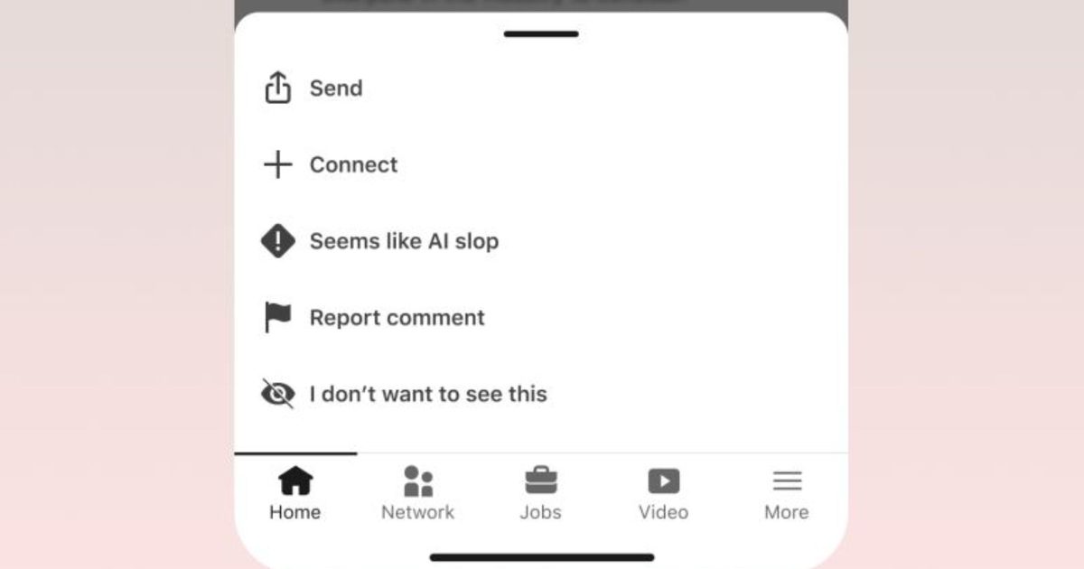 LinkedIn is crowdsourcing its fight against AI slop